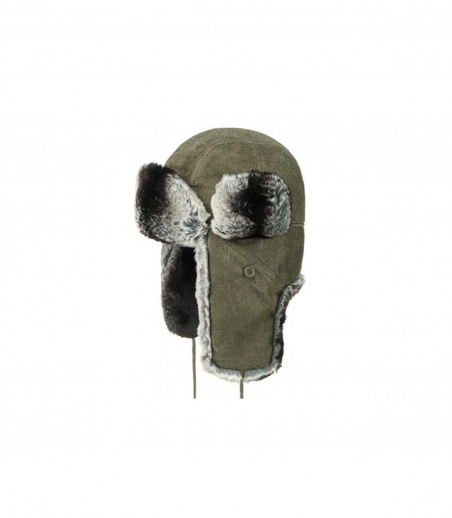 Bomber Cap Pigskin olive Stetson